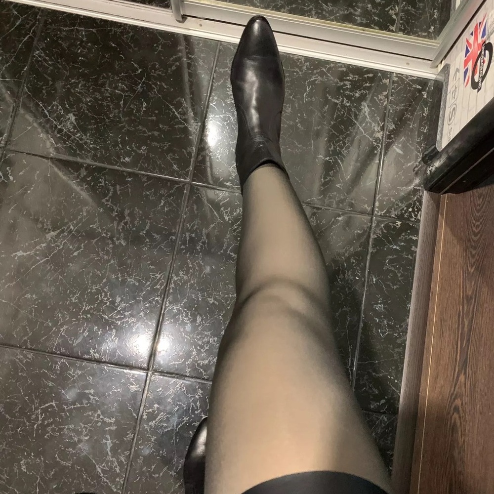 Pantyhose Warmers New Used Nylon Imitation Upper Velvet Fleeced Lined Tights - Picture 2 of 16